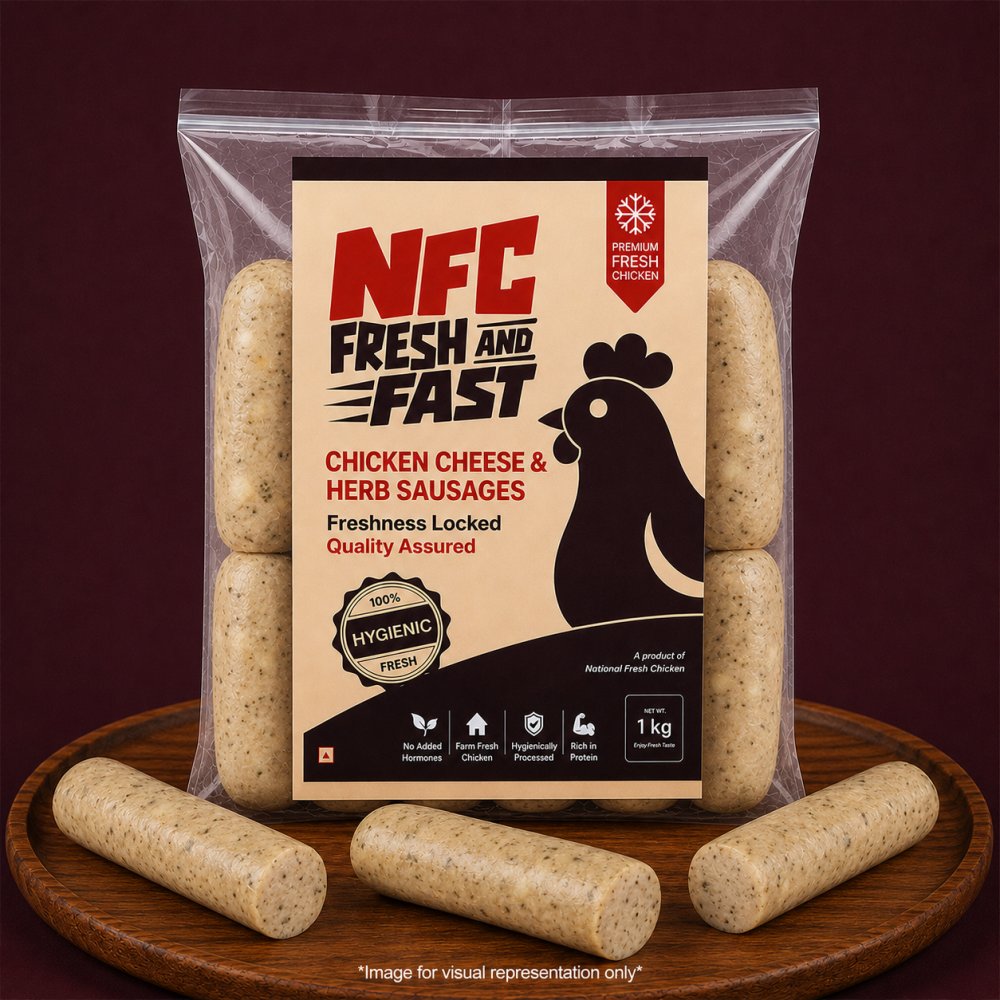 Chicken Cheese & Herb Sausages