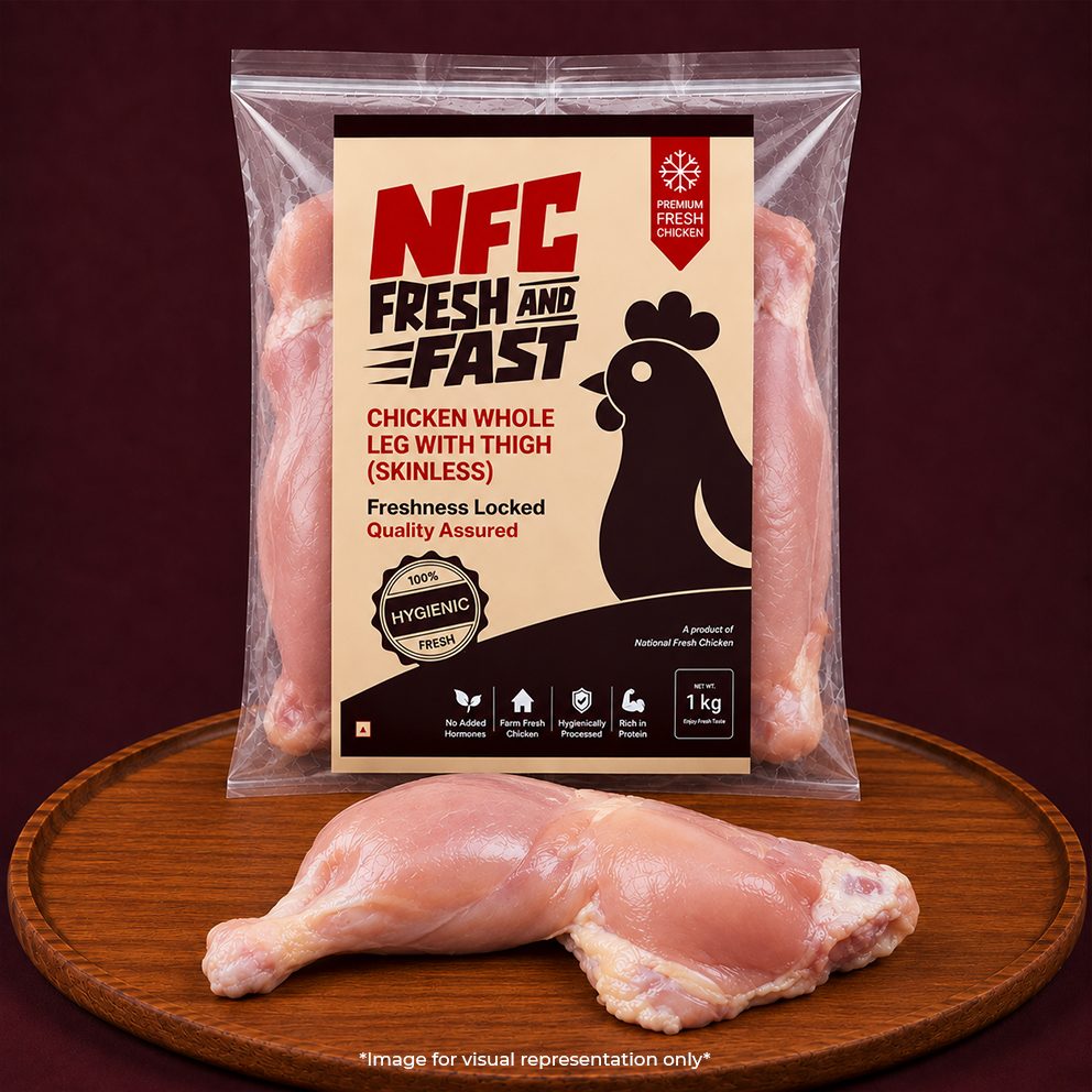 Chicken Whole Leg with Thigh (Skinless)