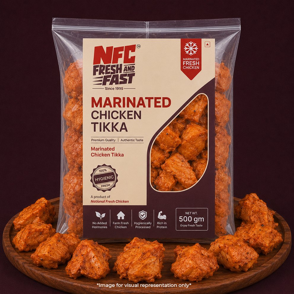 Marinated Chicken Boneless (Tikka)
